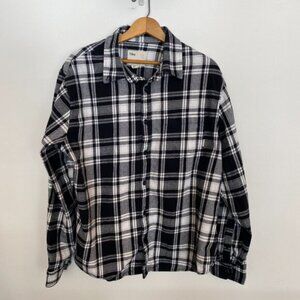 Men's Flannel Tilley Long Sleeve Button Down Shirt